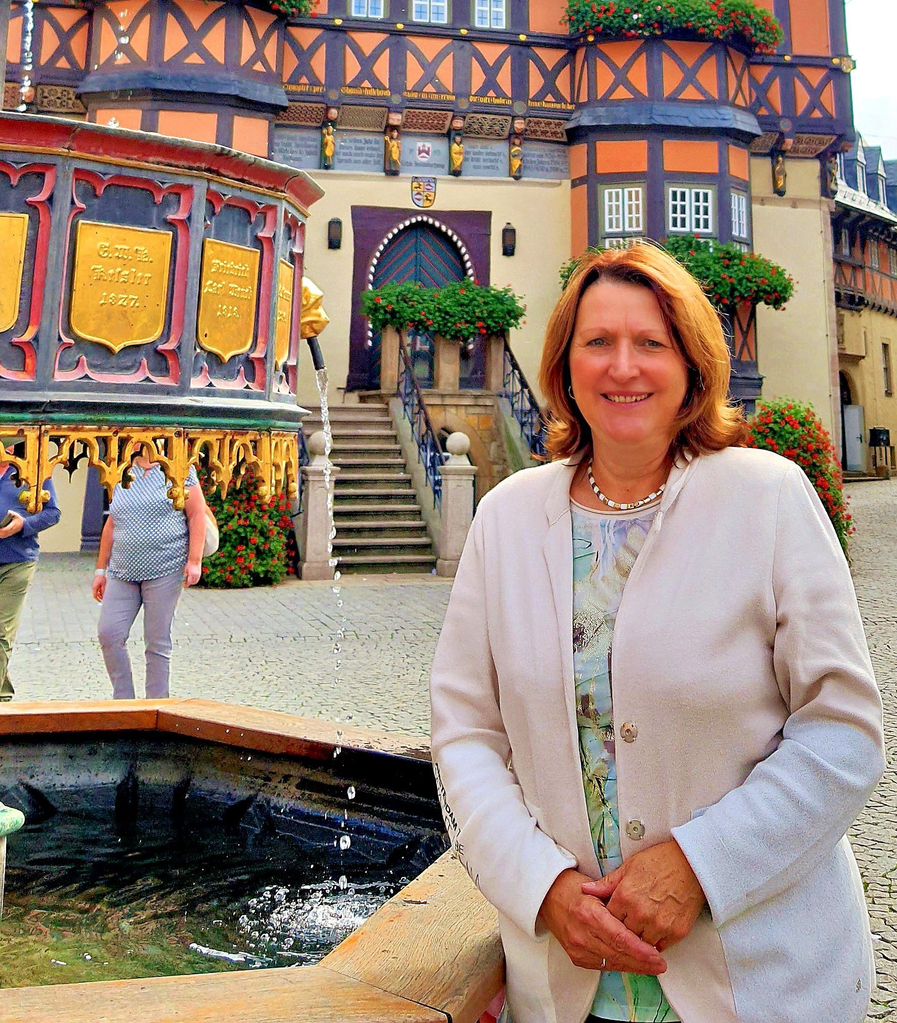 Die gebürtige Staßfurterin Heike Brehmer lebt seit einigen Jahren in Wernigerode. Die Stadt sei ihre zweite Heimat geworden, sagt sie. Seit 2009 vertritt die CDU-Politikerin den Harzkreis im Bundestag. 