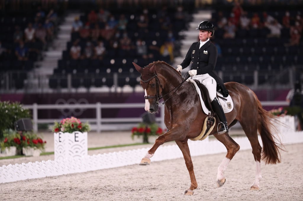 Isabell Werth wird ihr Pferd Bella Rose nicht beim CHIO reiten können.