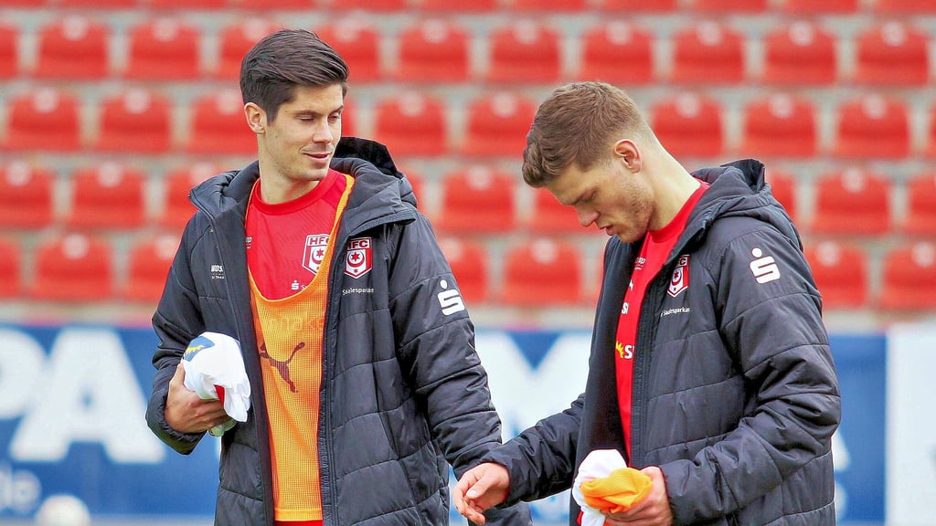 Bislang ohne Job: Dennis Mast (l.) und Anthony Syhre