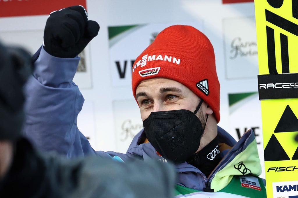 Markus Eisenbichler gewann die Qualifikation zum Neujahrsspringen.