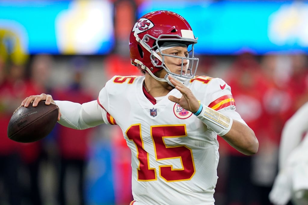 Der Quarterback der Kansas City Chiefs: Patrick Mahomes.