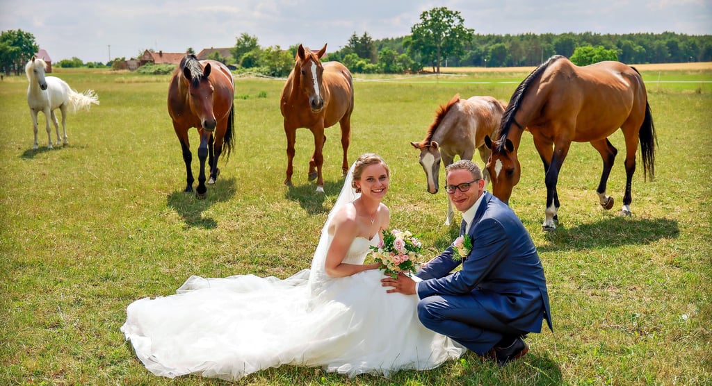 Maite geb. Riek und Sebastian Birke haben am 26. Juni 2021 in Salzwedel geheiratet.