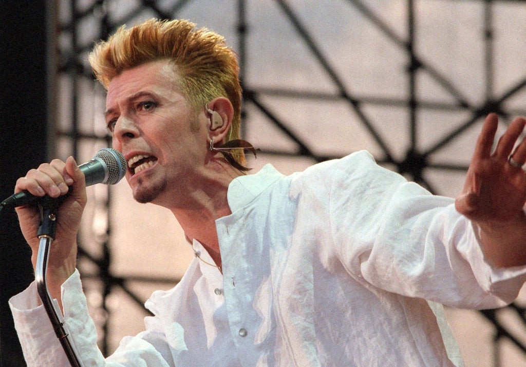Der britische Musiker David Bowie (1997).