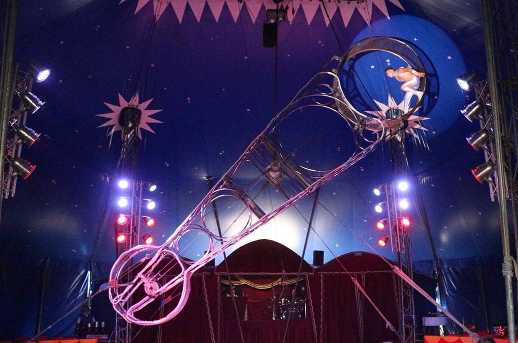Atemberaubende Artistik ist im Weihnachtszirkus zu erleben.