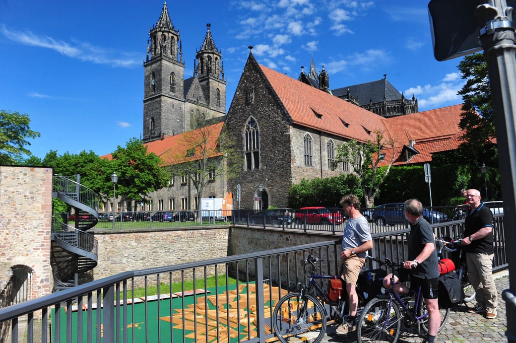 Die Festungsanlagen in Magdeburg, hier die Bastion Cleve, sollen künftig besser genutzt werden.