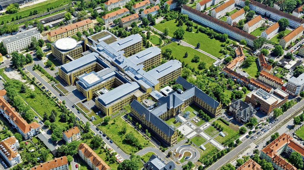 Das Klinikum Bergmannstrost in Halle.