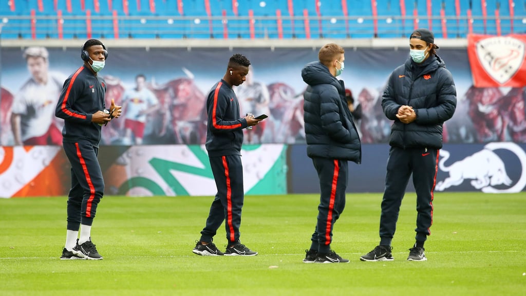 Nordi Mukiele und Dani Olmo haben Corona, Amadou Haidara und Yussuf Poulsen sind genesen.