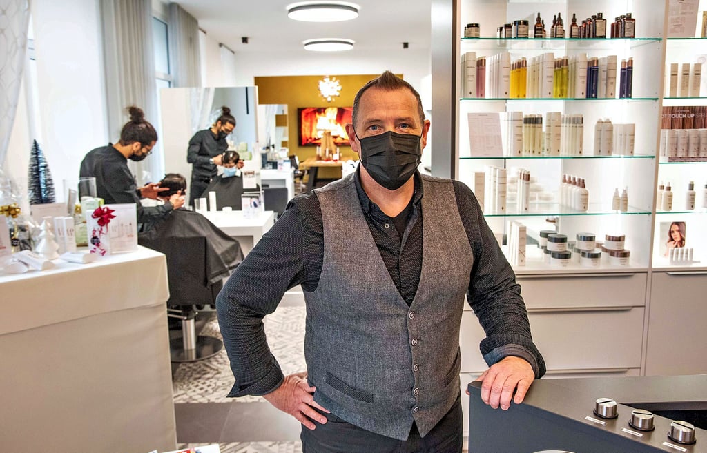Oliver Heinicke ist Friseur und Vorstands-Cehf im Citynet-Verband. Er kennt die Sorgen der Händler.