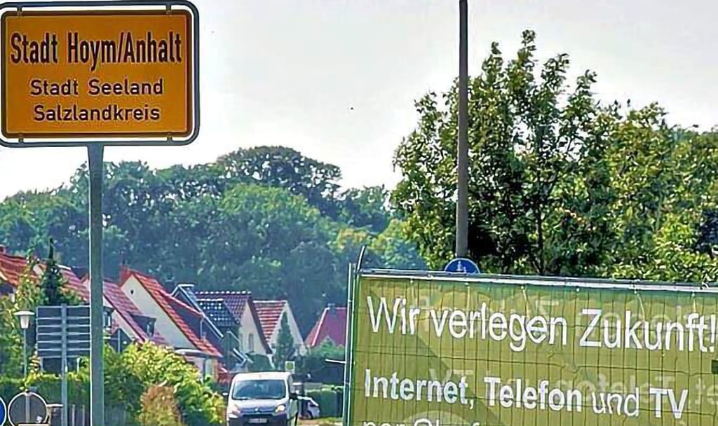 Hoym soll als erster Seeland-Ortsteil schnelles Internet von der MDDSL bekommen.