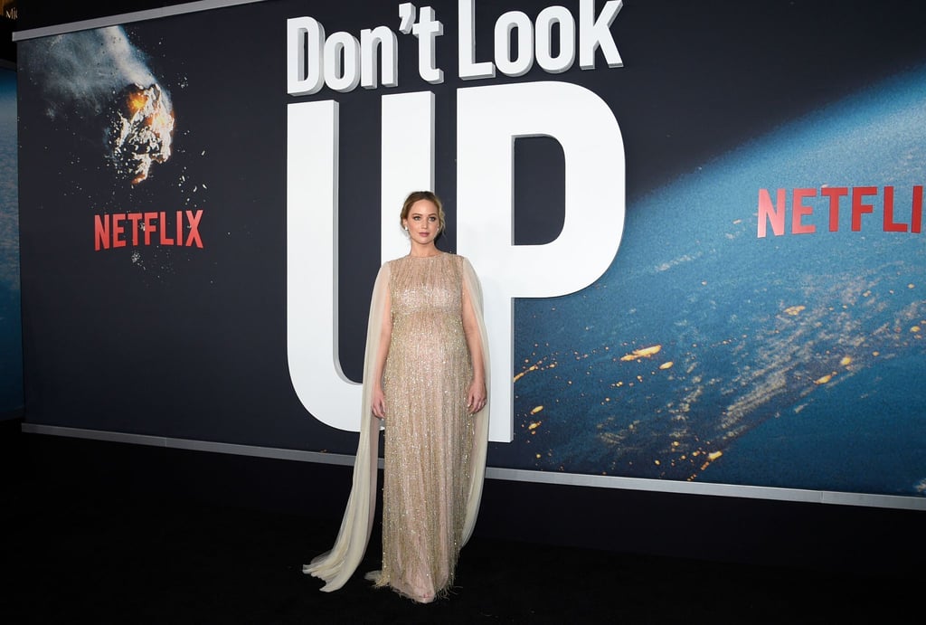 Jennifer Lawrence bei der Weltpremiere von „Don't Look Up“ in New York.