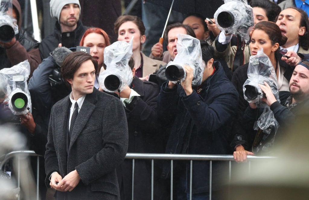 Der englische Schauspieler Robert Pattinson bei den Batman-Dreharbeiten. (Archivbild)