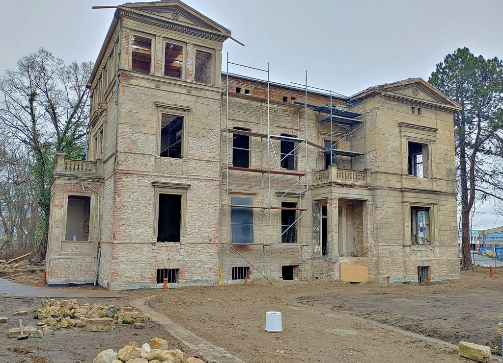 Villa in der Mageburger Straße in Halberstadt. Foto: Jörg Endries