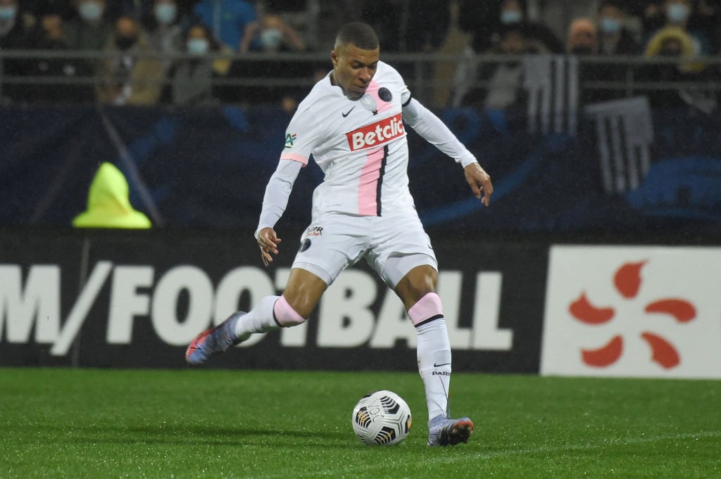 PSG-Superstar Kylian Mbappé trifft zum zwischenzeitlichen 2:0.