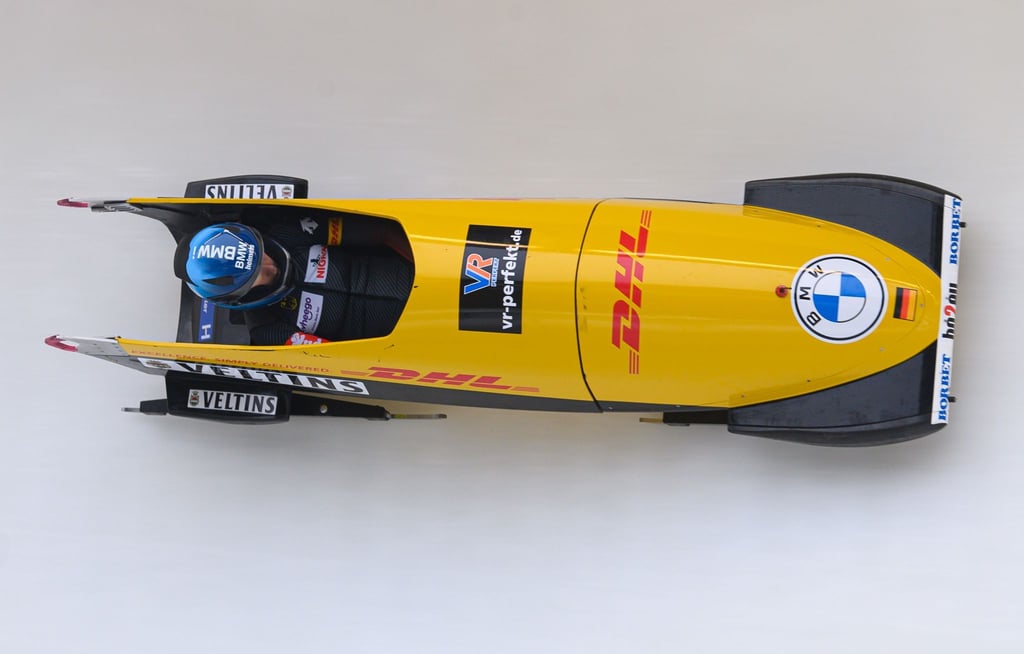 Laura Nolte im Monobob.