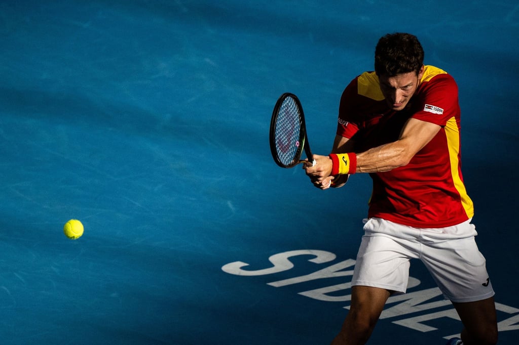 Sorgte für den entscheidenden Punkt gegen Polen: Der Spanier Pablo Carreño Busta in Aktion.