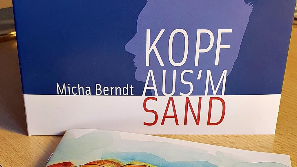 Der Ascherslebener Sänger, Gitarrist und Texter Michael Berndt hat sein erstes Solo-Album herausgebracht. „Kopf aus'm Sand" heißt es.