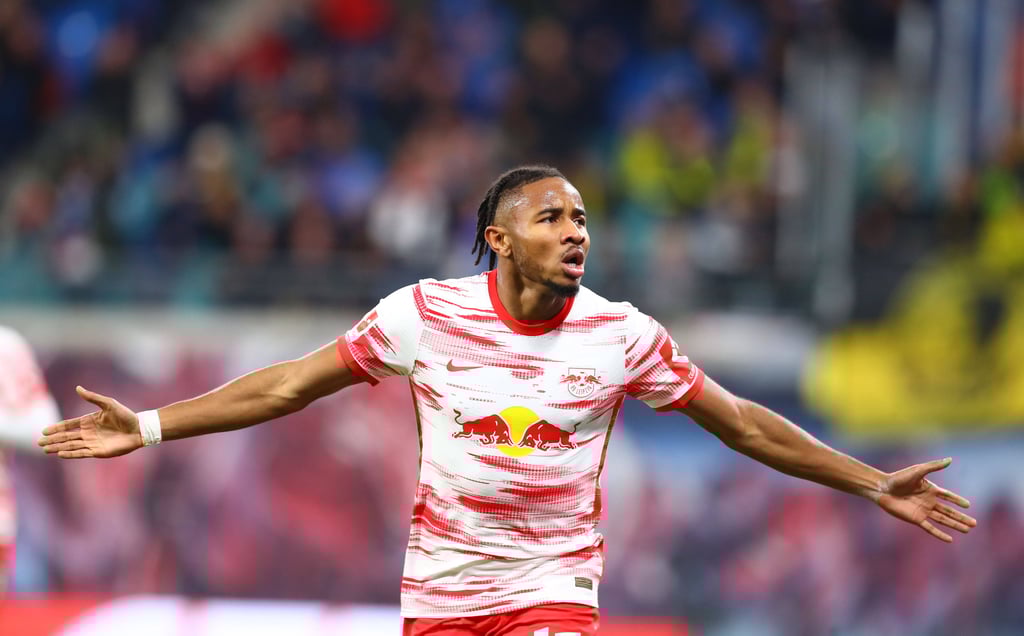 Christopher Nkunku wird diese Saison bei RB Leipzig beenden.