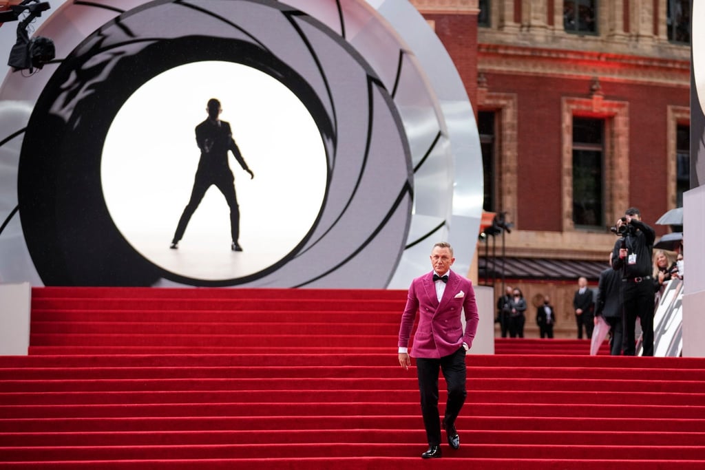Daniel Craig bei der Weltpremiere von „Keine Zeit zu sterben“ in London.