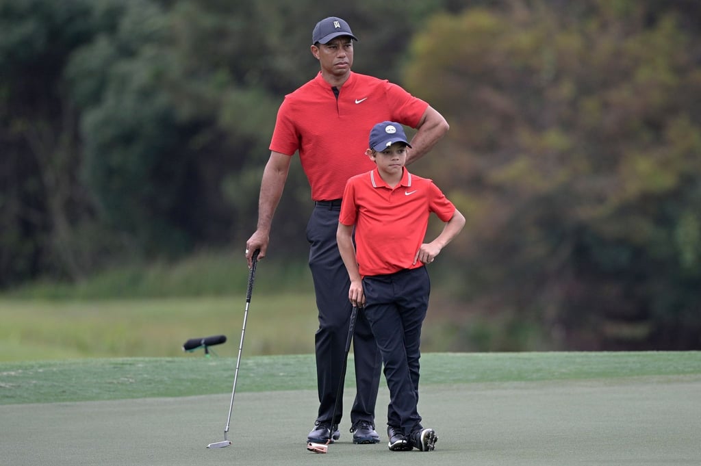 Will gemeinsam mit seinem Sohn Charlie wieder an den PNC Championship in Orlando teilnehmen, einem Familienturnier: Tiger Woods.