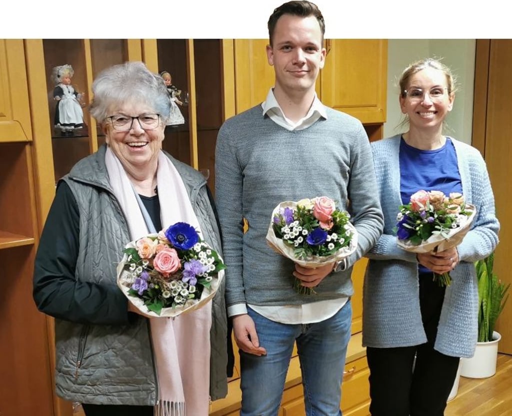 Erika Kamieth (von links), Alexander Kleine und Caroline Hübner sind neu im Vereinsvorstand des Sozialcentrums Altmark dabei. Caroline Hübner wurde zudem als neue stellvertretende Vorsitzende des Vereins gewählt.