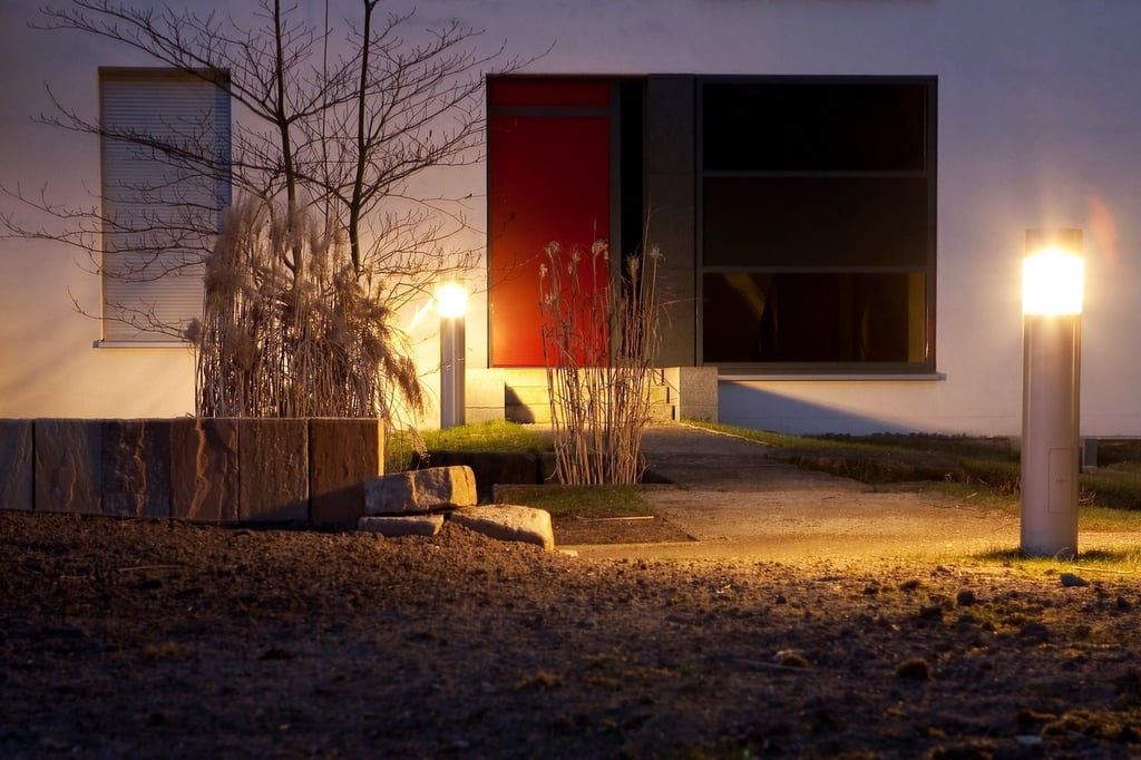Haus und Gartenbeleuchtung stört Wildtiere