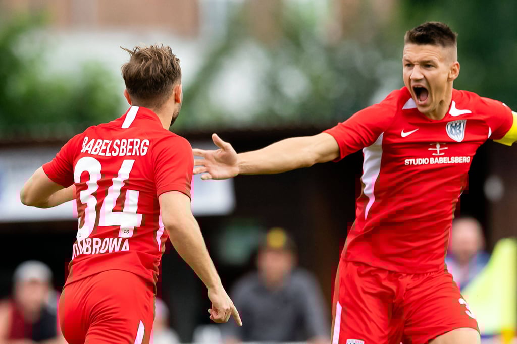 Daniel Frahn (r.) ist der erfolgreichste Babelsberger Torschütze der vergangenen Jahre.