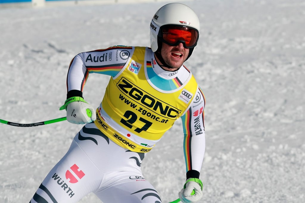 Dominik Schwaiger wurde bei der Abfahrt in Bormio Fünfter.