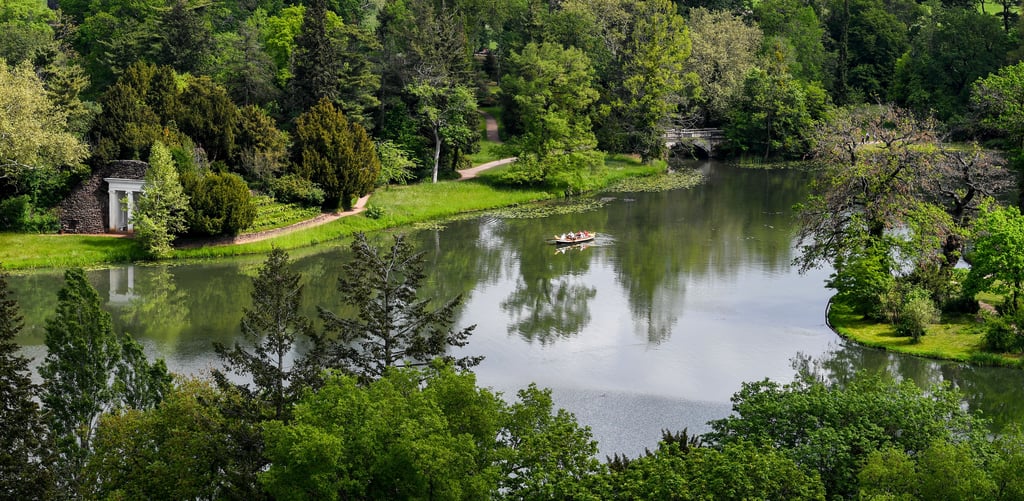 Der Wörlitzer Park.