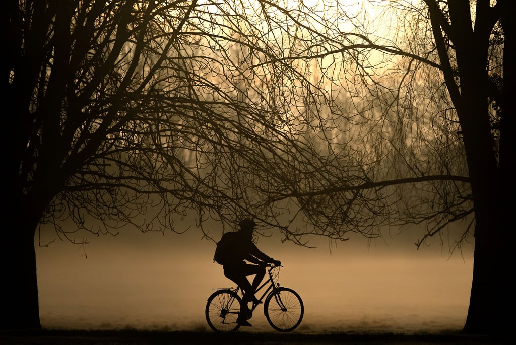 Ein Radfahrer (Symbolbild)