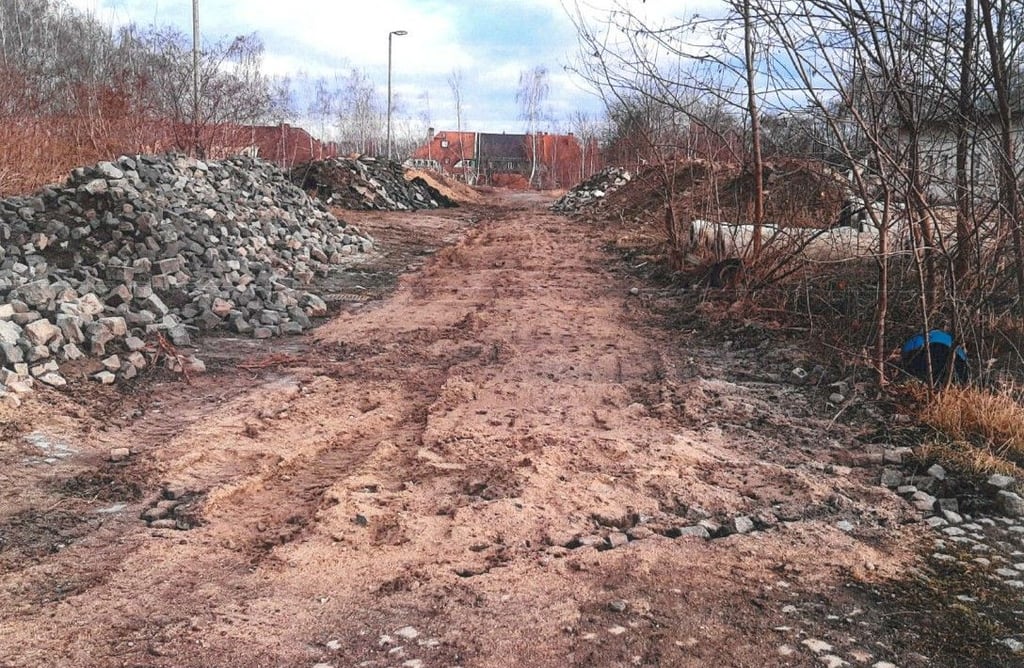 In Zittau haben Diebe aller Ansicht nach eine ganze Straße gestohlen.