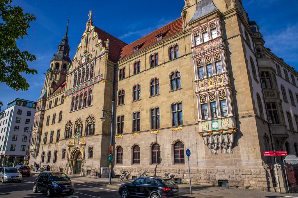 Im Landgericht Halle kommt es zum Prozess.