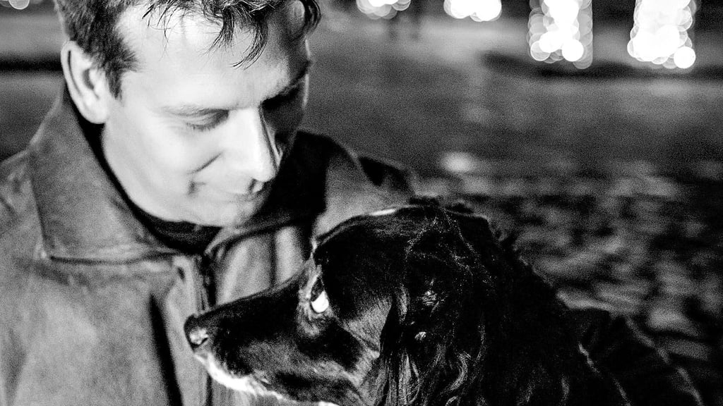 Als Team in der Lichterwelt Magdeburg unterwegs: Für Sven Frey gibt es dank profesioneller Hilfe und dank seiner Border Collie Hündin Amy mehr Licht als Schatten im Leben.