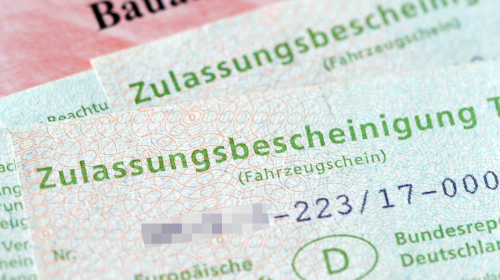 Nach der Kontrolle wurde der Fahrzeugschein eingezogen, da das Fahrzeug zur Entstempelung ausgeschrieben war.