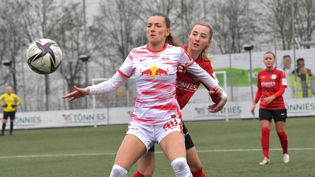 Medina Desic (RB Leipzig) will mit ihrer Teamkolleginnen eine starkte Rückrunde spielen.