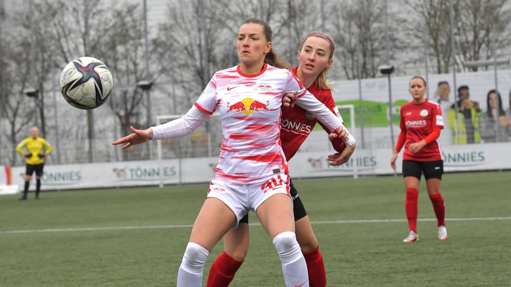 Medina Desic (RB Leipzig) will mit ihrer Teamkolleginnen eine starkte Rückrunde spielen.