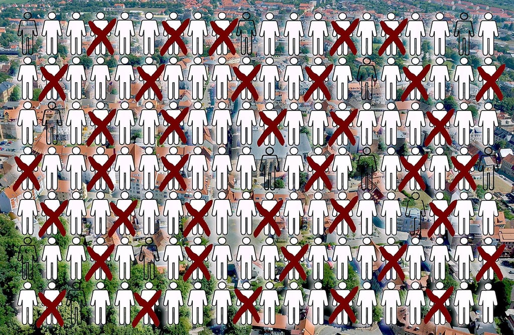 Die Bevölkerung in der Kernstadt von Aschersleben schrumpfte bis zur letzten Volkszählung immer weiter.