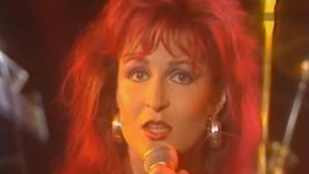Frontfrau einer reinen Frauenband: Lieselotte "Liese" Reznicek in den 80er-Jahren bei "Mona Lise".