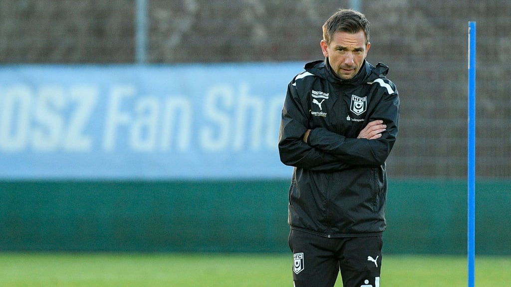 HFC-Trainer André Meyer testet mit seiner Mannschaft am Samstag gleich gegen zwei Gegner.
