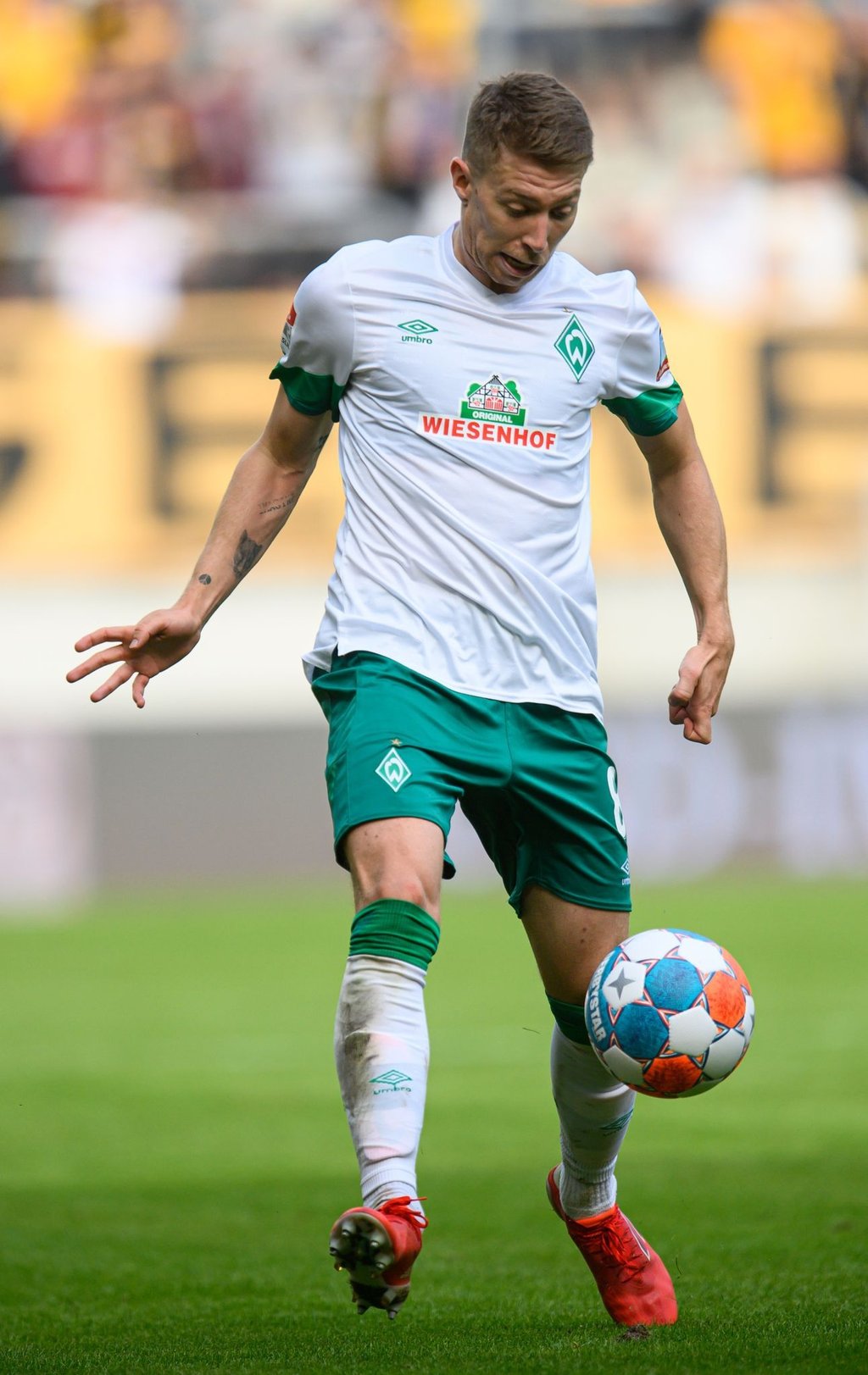 Wurde positiv auf das Coronavirus getestet: Mitchell Weiser vom SV Werder Bremen.