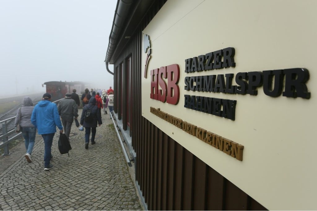 Auf dem Brocken wurden nach Angaben des DWD Orkanböen mit um die 110 Kilometer pro Stunde erwartet.