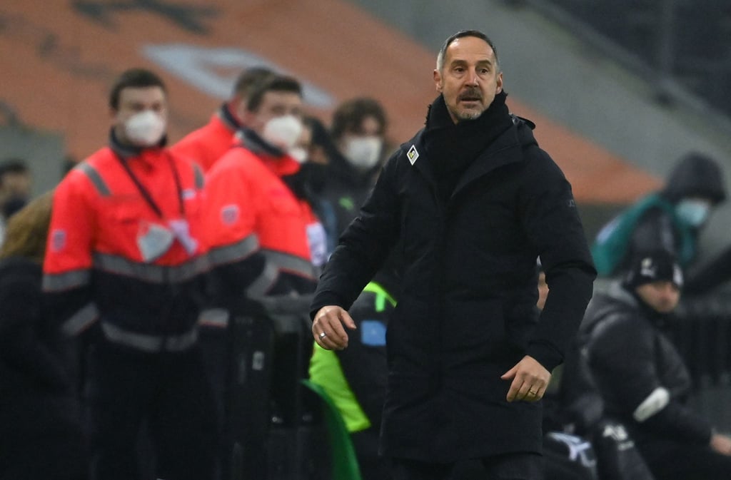 Gladbach-Trainer Adi Hütter ließ Matthias Ginter auf der Bank.