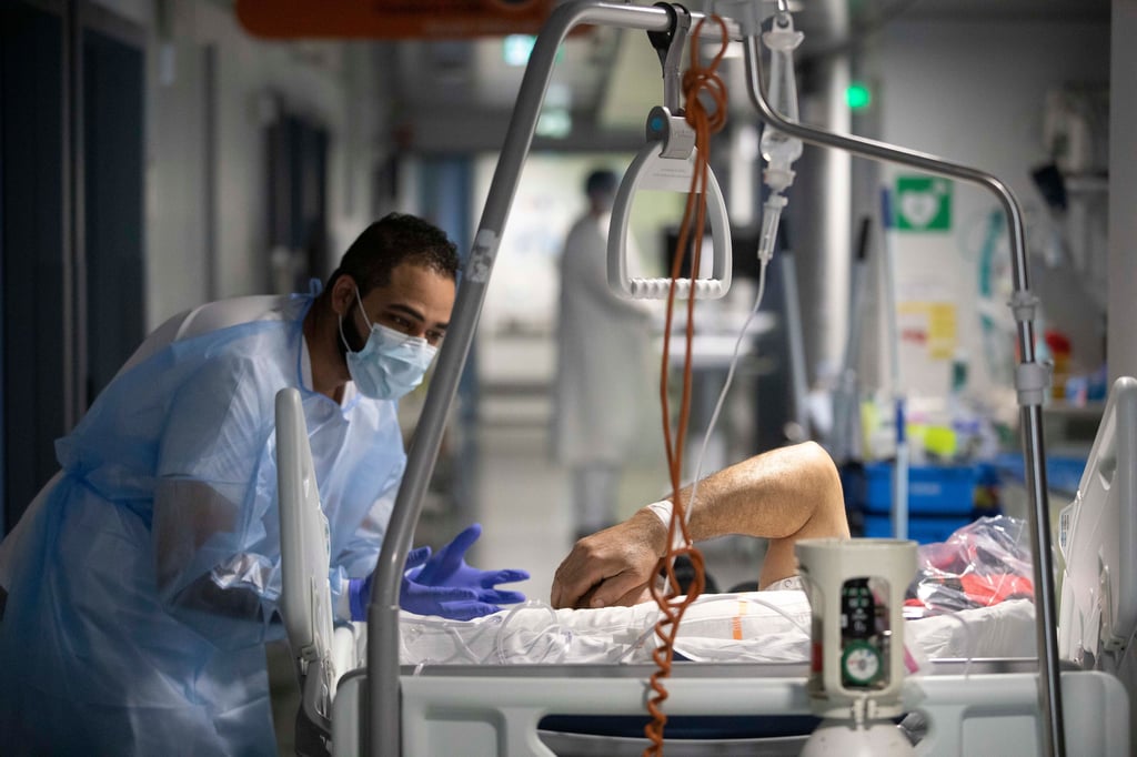 Die Infektionsabteilung eines Klinikums (Symbolbild)