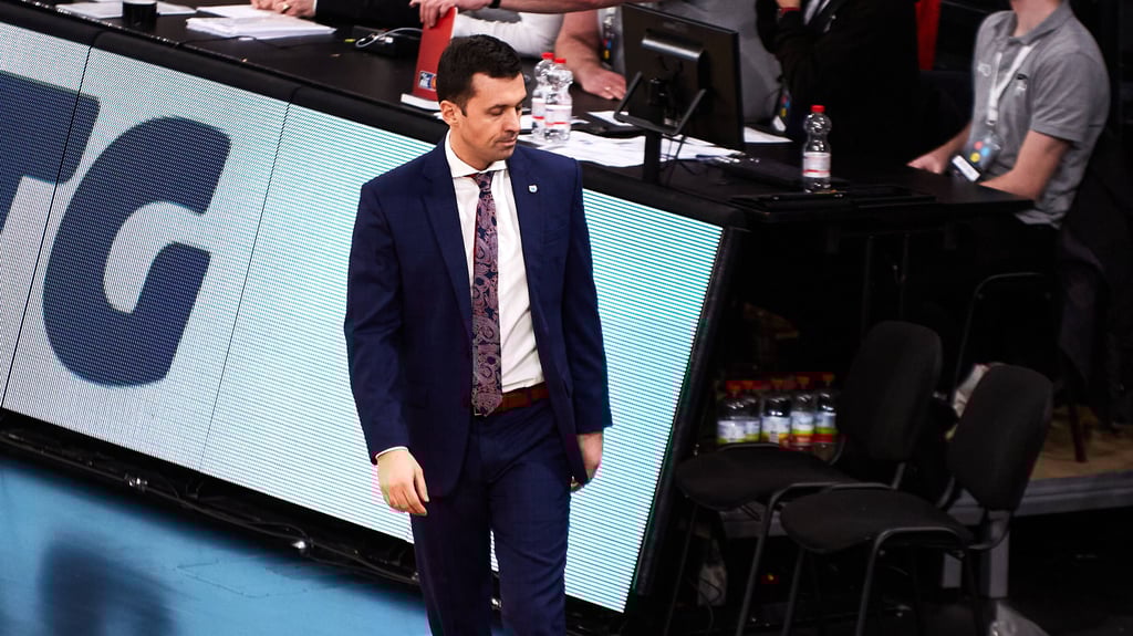 Igor Jovovic erlebt als Headcoach beim Syntainics MBC eine durchwachsene Saison.