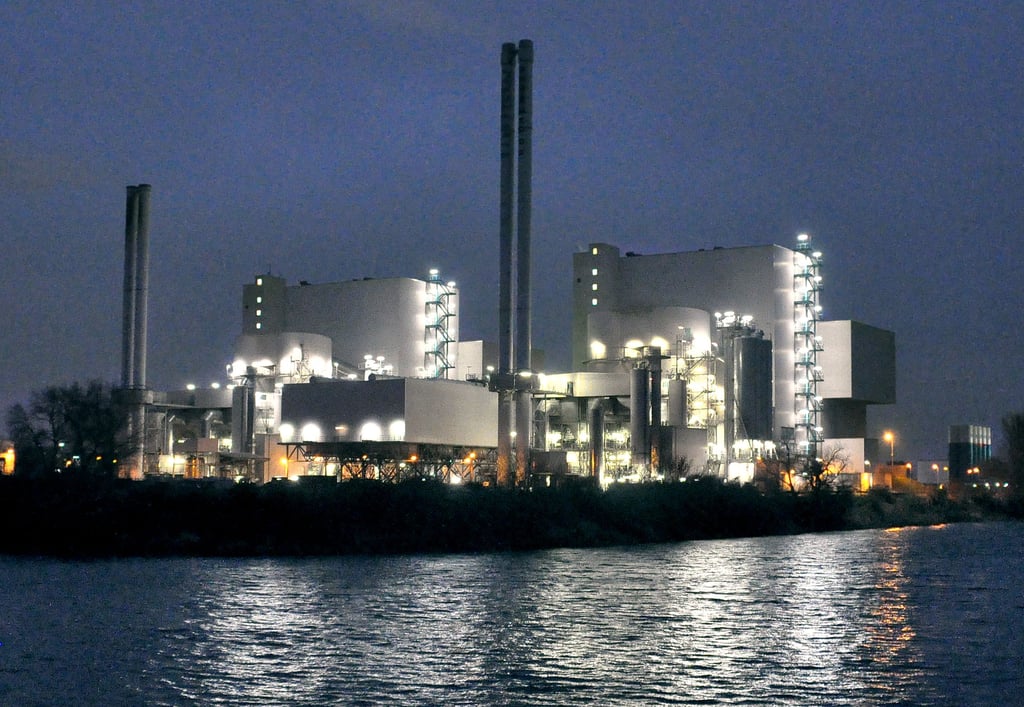 Das Müllheizkraftwerk Rothensee in Magdeburg wird erweitert.