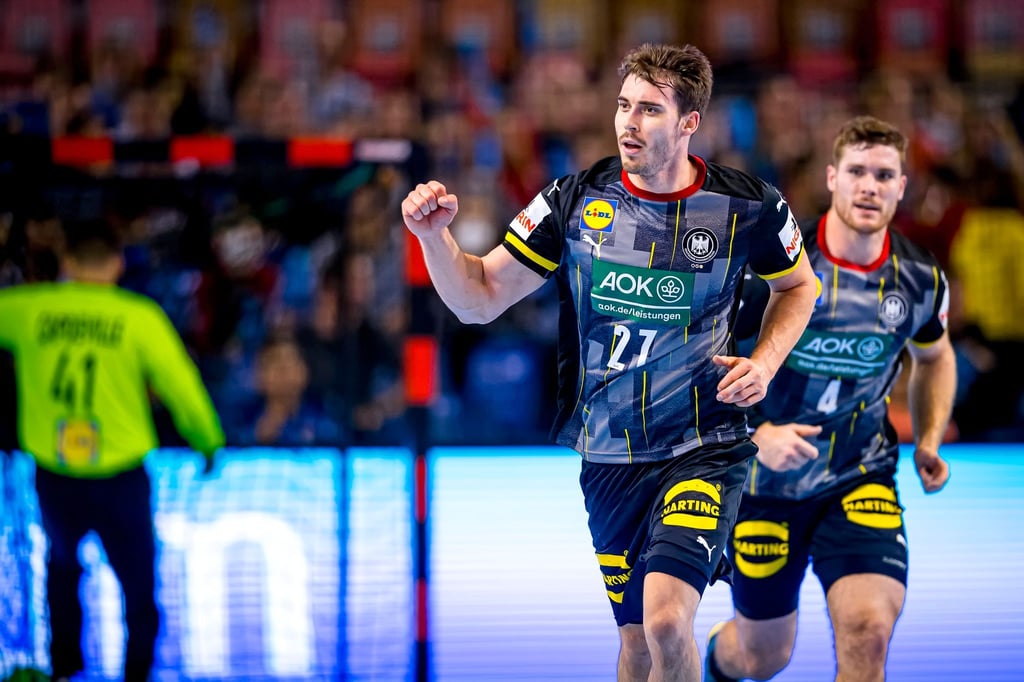 Auch DHB-Nachrücker Hendrik Wagner (M.) wurde positiv auf das Coronavirus getestet.