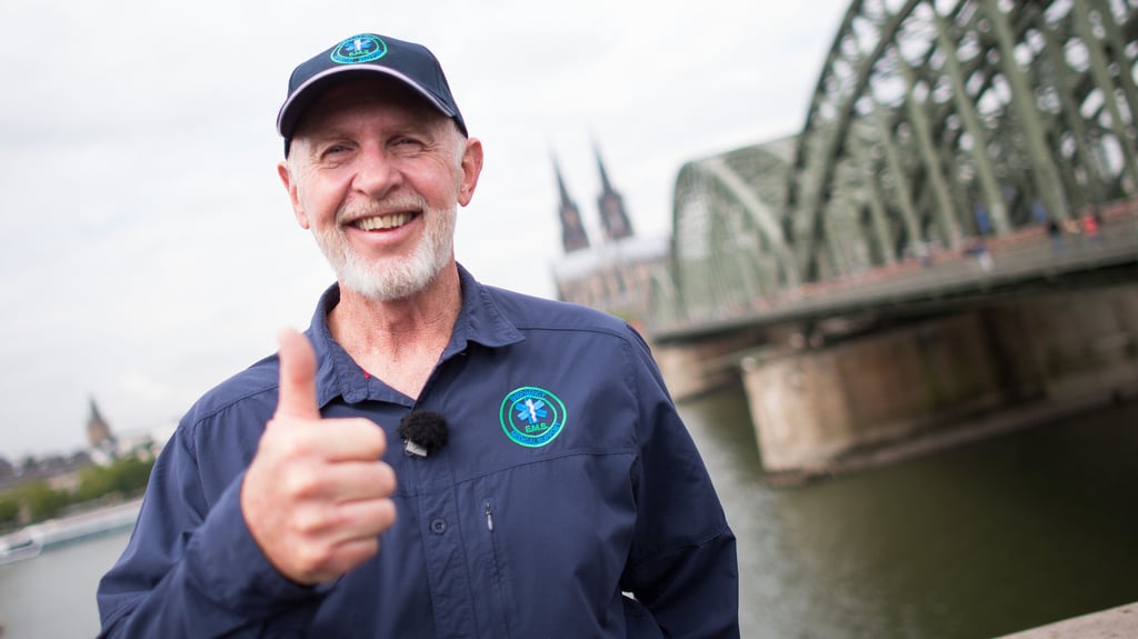 Dschungelcamp-Star Robert McCarron alias "Dr. Bob".