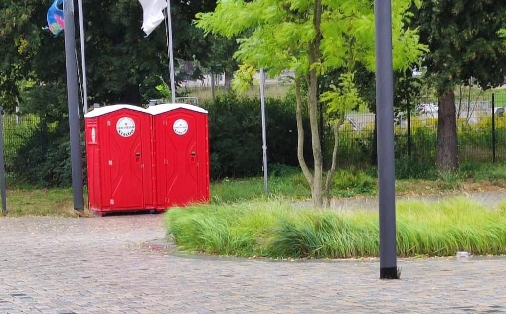 In den Burger Parks, wie hier im Goethepark, wird es künftig keine mobilen Toiletten, sondern neue und fest installierte geben.