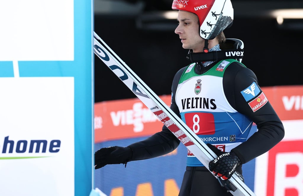 Hat den Verlust eines Skis beim Springen gut gemeistert: Manuel Fettner aus Österreich.
