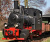 Die Dampflok „Emma“ soll wie hier irgendwann auch auf der Strecke in Magdeburgerforth zum Einsatz kommen.