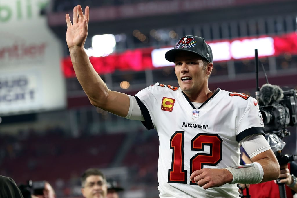 44, aber kein bisschen müde: Star-Quarterback Tom Brady.